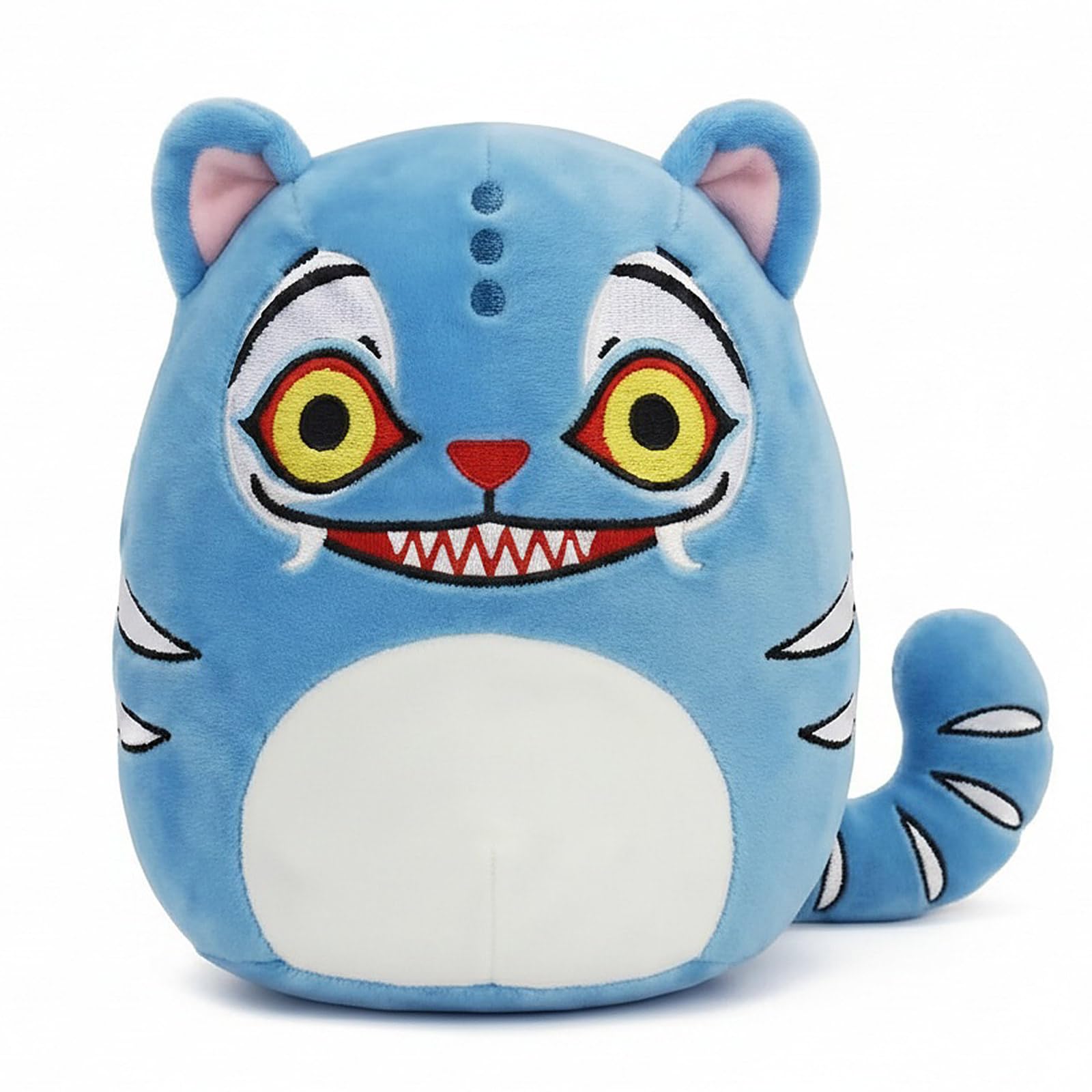 Kojxou 10 Inch Tiger Plush, New Year Ornament for Home Store Tabletop Decor