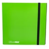 Ultra PRO - Eclipse 12-Pocket Lime Green PRO-Binder for 480 Cards Standard Size Cards, Protects Collectible Cards, Gaming Cards and Sports Cards In