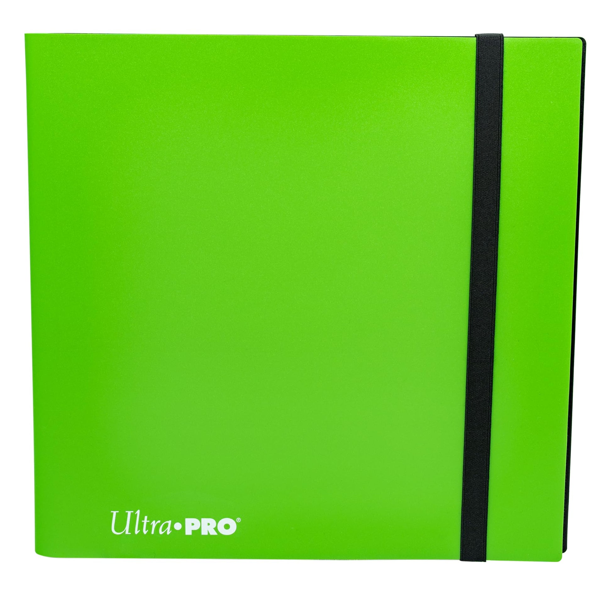 Ultra PRO - Eclipse 12-Pocket Lime Green PRO-Binder for 480 Cards Standard Size Cards, Protects Collectible Cards, Gaming Cards and Sports Cards In