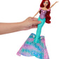 Mattel Disney Frozen Elsa Ice Skating Fashion Doll & Accessories with 8 Surprises, Including Snowflake Gem Box, Ring for Child & Play Pieces