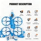 Yonsaeik 2-in-1 RC Fighter Airplane for Land and Air for Kids Adults 6+