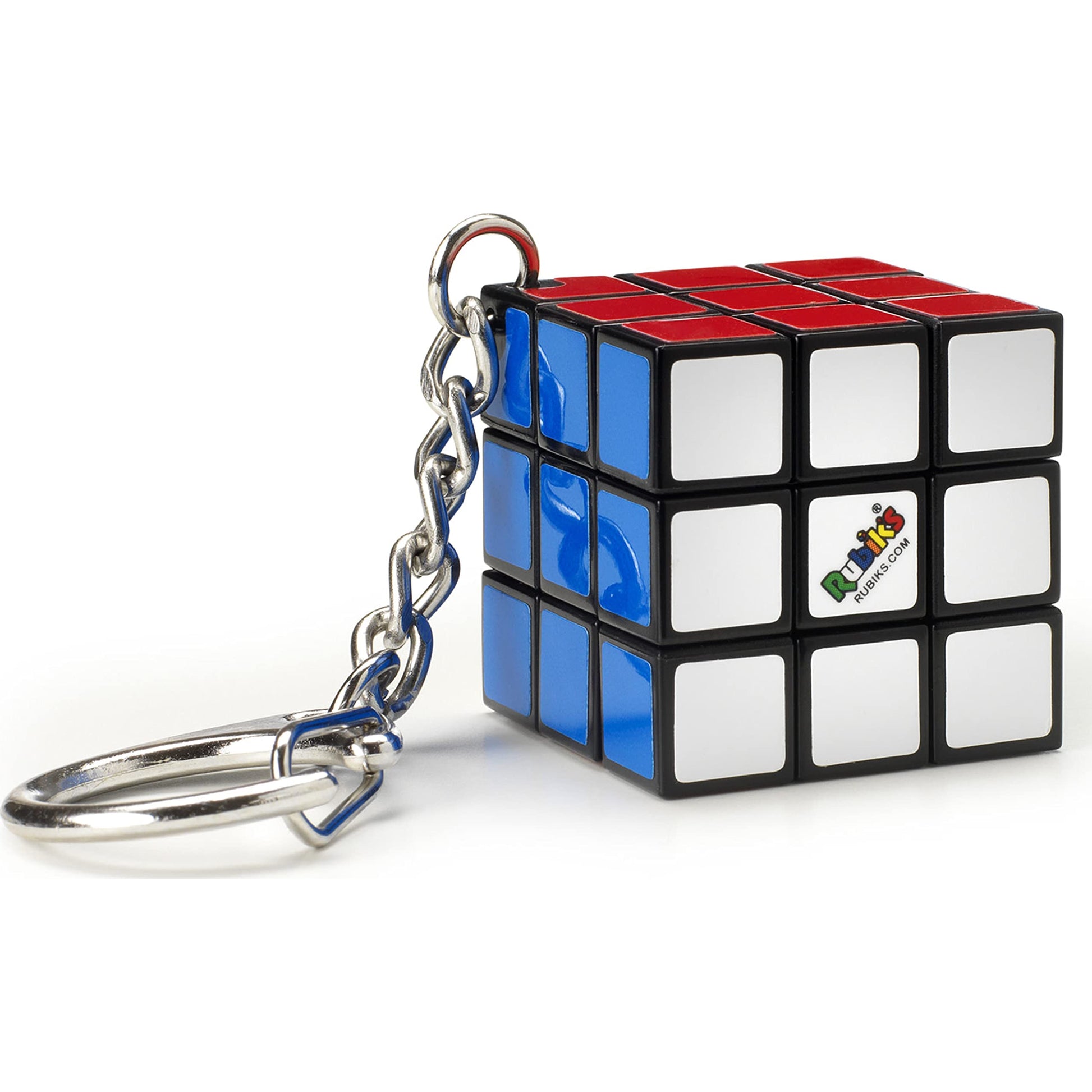 Rubik's Cube 3 x 3 Key Ring - Colourful Puzzle Game Rubik's - Mini Puzzle 3x3 Orginial Colour Matching - Classic Cube Problem Solving - Mini Version