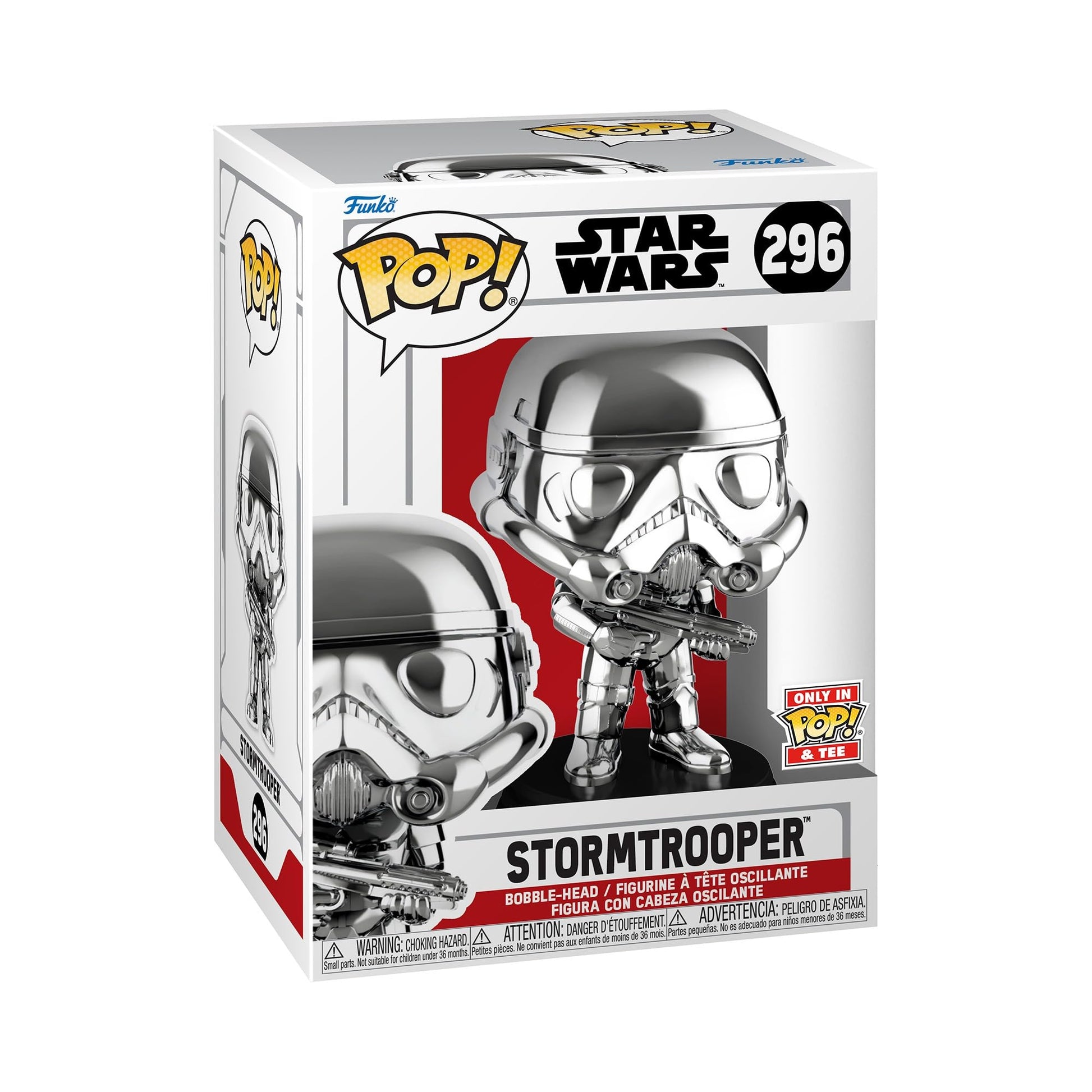 Funko Pop! & Tee: Star Wars Stormtrooper - M