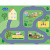 Imaginmat: Deluxe - Peppa Pig - Floor Playmat & Toy Car, 30.5 x 20.5, Character Vehicle & Road Accessories, Durable EVA Foam Mat, Licensed, Kids 3+