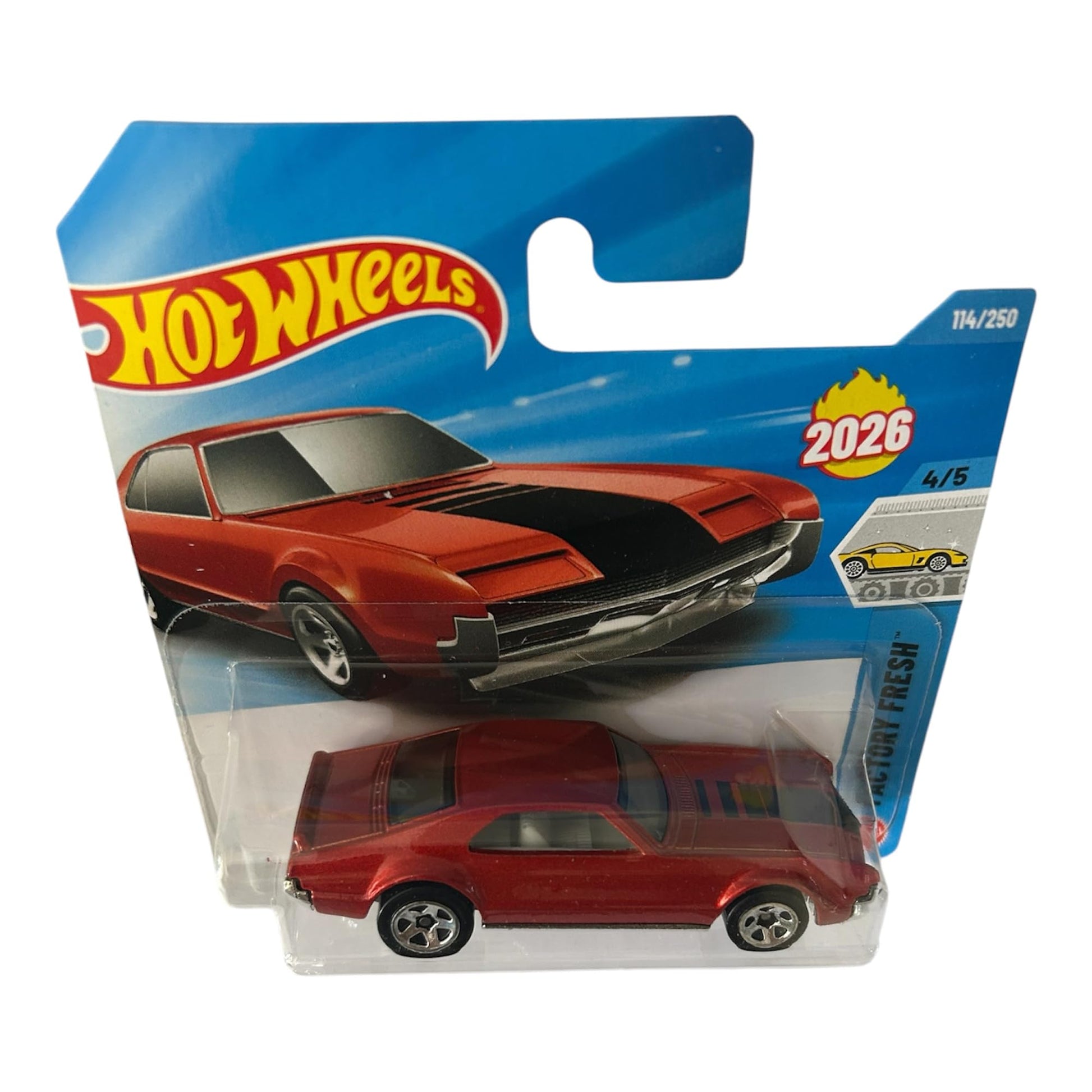 Hot Wheels Custom '66 Toronado [Red] Factory Fresh 4/5, 114/250, New for 2026! 1:64 Scale Diecast Toy Vehicle