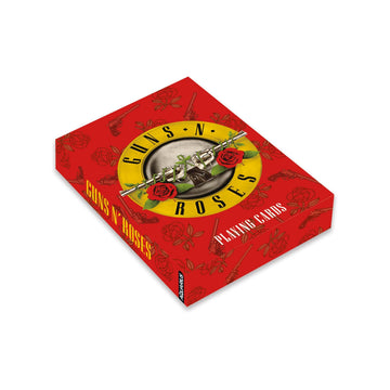 AQUARIUS Guns N' Roses Playing Cards Standard Size - Themed Novelty Deck with 52 Unique Rock Designs - Collectible Merchandise Gift for Teens