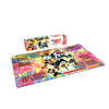 Premium Stitched Massive-Verse Fighting Card Game Playmat with Zones and Non-Slip Rubber Backing - TCG Play Mat for Card Games - Colorful Design