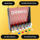 Fairly Odd Novelties DRINKO Drinking Game - Social Shot Glass Party Fun for Groups & Couples - Multicolor, Glass Shots, Durable Board with Metal Pegs
