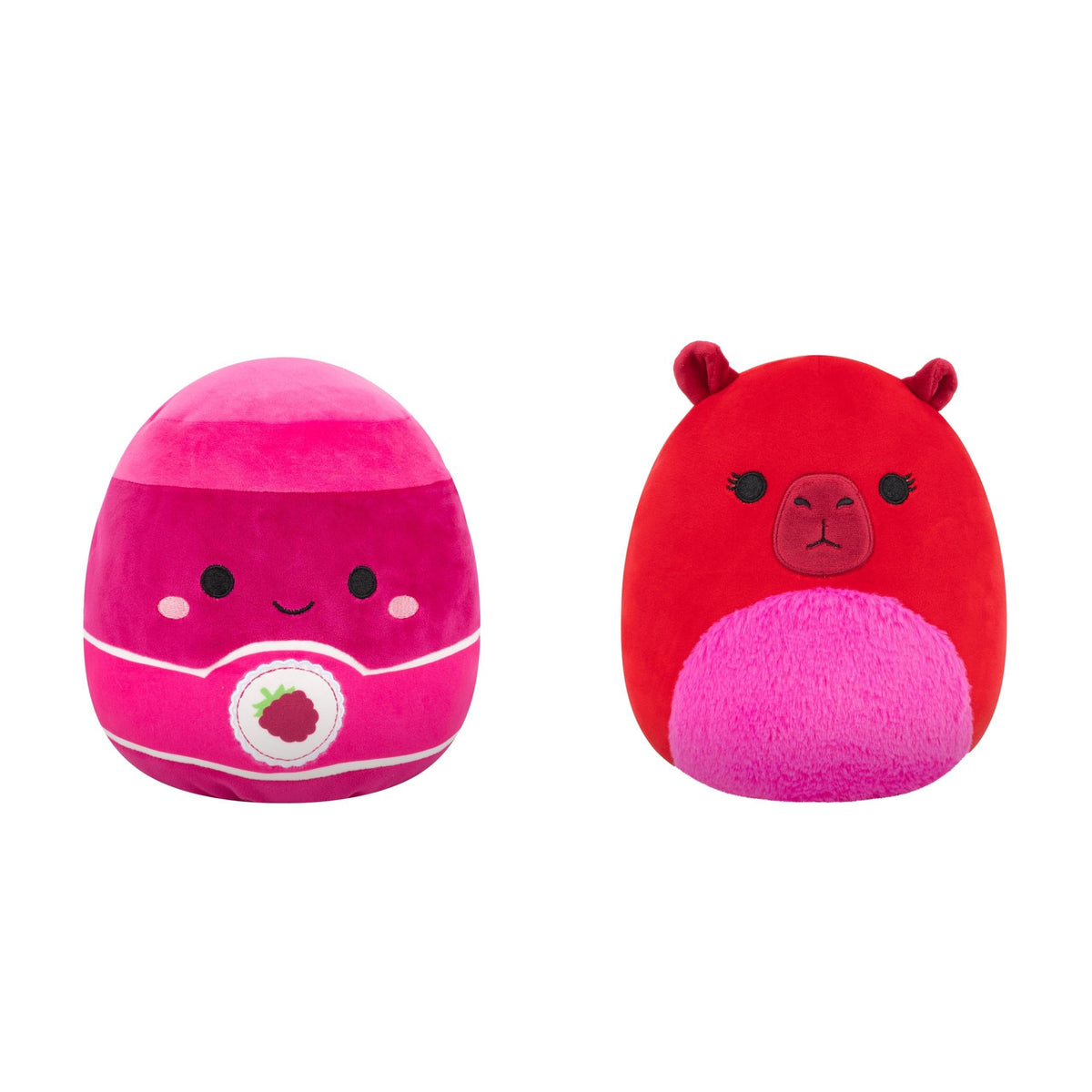 Squishmallows Original 8in Capybara and Jam FlipAMallows - Official Jazwares Flippable Plush (Little)