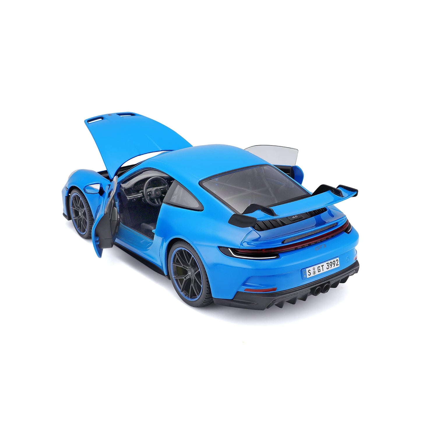 Maisto 2022 Porsche 911 GT3 Super Car - 1:18 Scale - Incredibly Detailed Die-Cast Replica Collectible Car Model, Blue