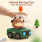 iPlay, iLearn Press to Go Car Toys for Toddlers 1-3, Baby Animal Racing Cars, Infant Play Vehicle Set, Baby Push Go Friction Car Toys for 6-9-12-18