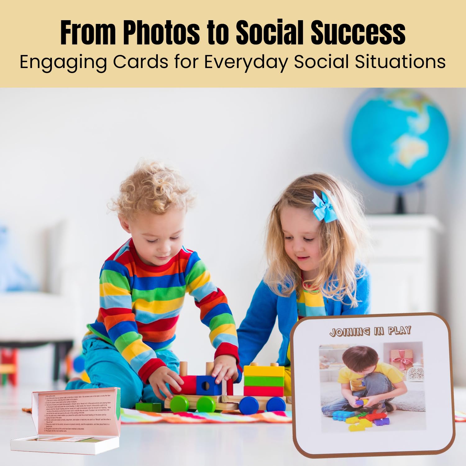 The Shoulds and Should Nots Cards Social Emotional Learning Activity with Photos of Appropriate and Inappropriate Behaviors Supports Autism and ADHD