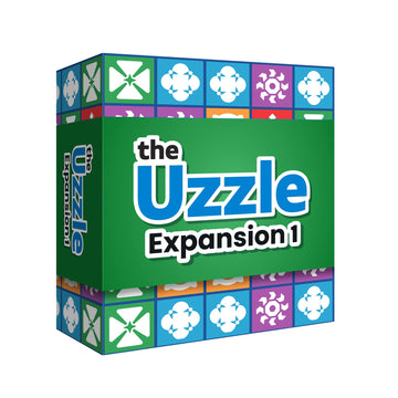 Uzzle 3.0 Expansion, Requires Uzzle Base Game, Block Puzzle Board Game for Adults & Kids, Expert-Level Challenges, an Action Packed Family Board Game