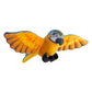 Wild Republic Rainforest Birds Blue and Yellow Macaw Stuffed Animal - 4.5"