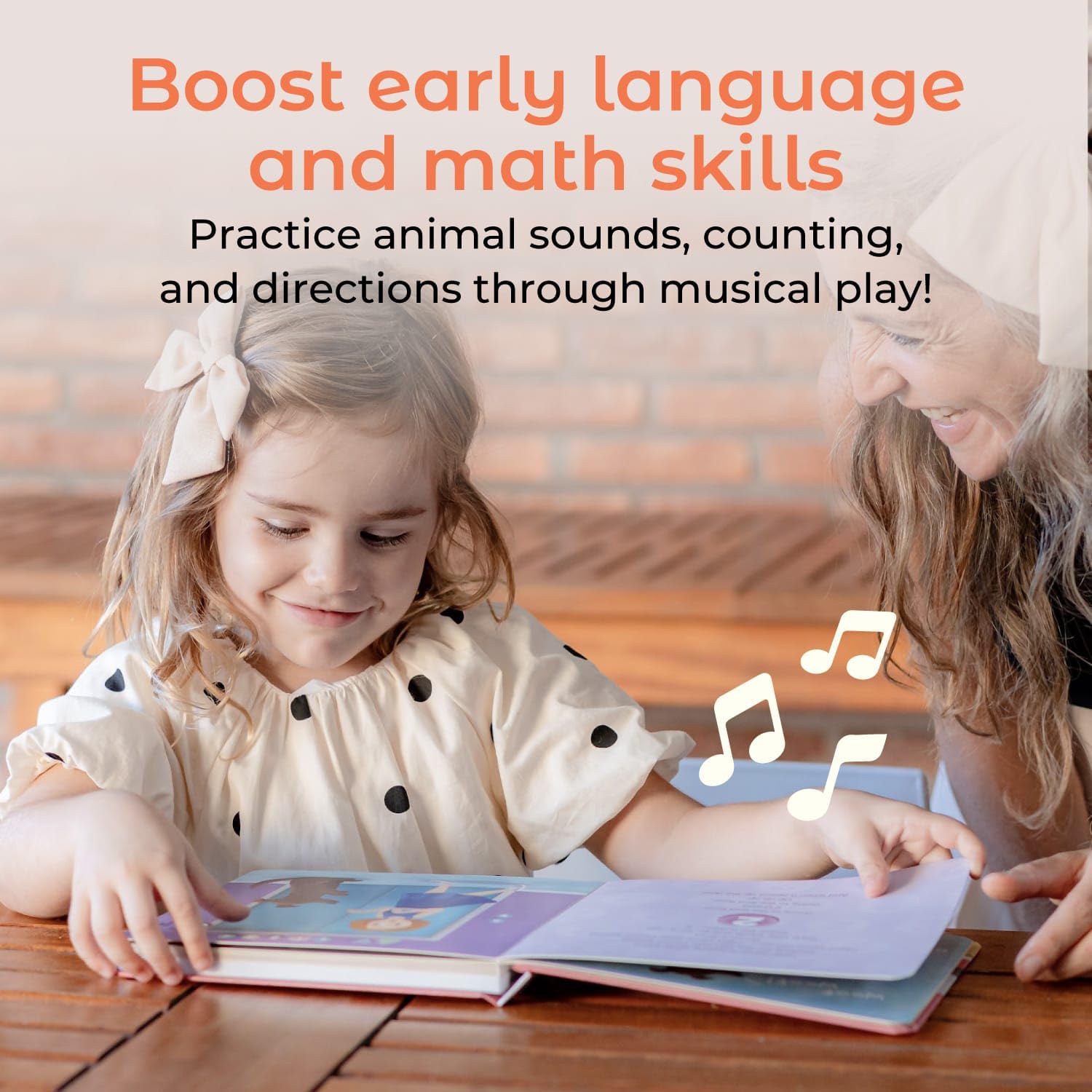 Cali's Books Waiting for The Elevator by Laurie Berkner - Music Book for Toddlers 1-3 Years Old - Musical Book, Headphone Jack, Interactive Baby Sound