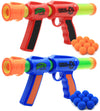 Kiddie Play Toy Foam Blasters Atomic Power Popper Air Ball Shooter (2 Guns)