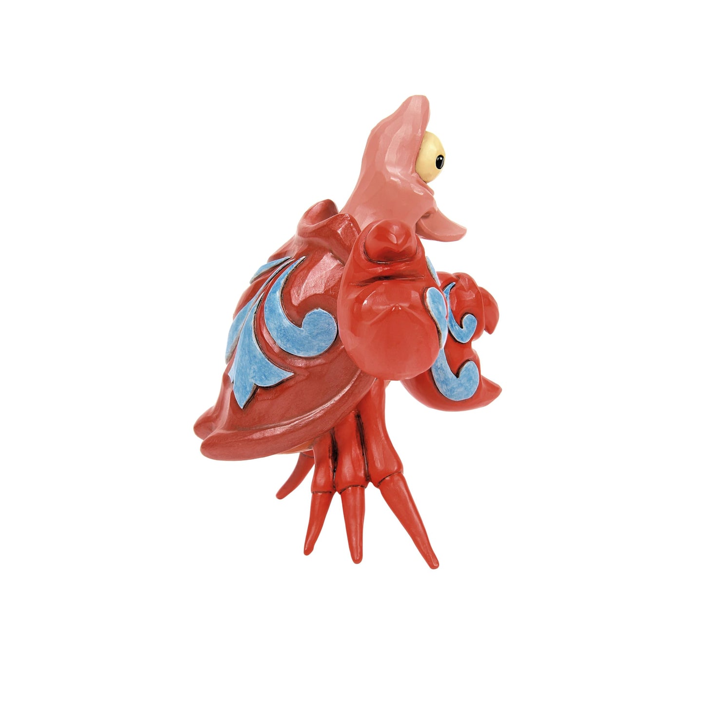 Enesco Disney Traditions Collection by Jim Shore The Little Mermaid Sebastian The Crab Miniature Figurine- Resin Hand Painted Crafted Collectible