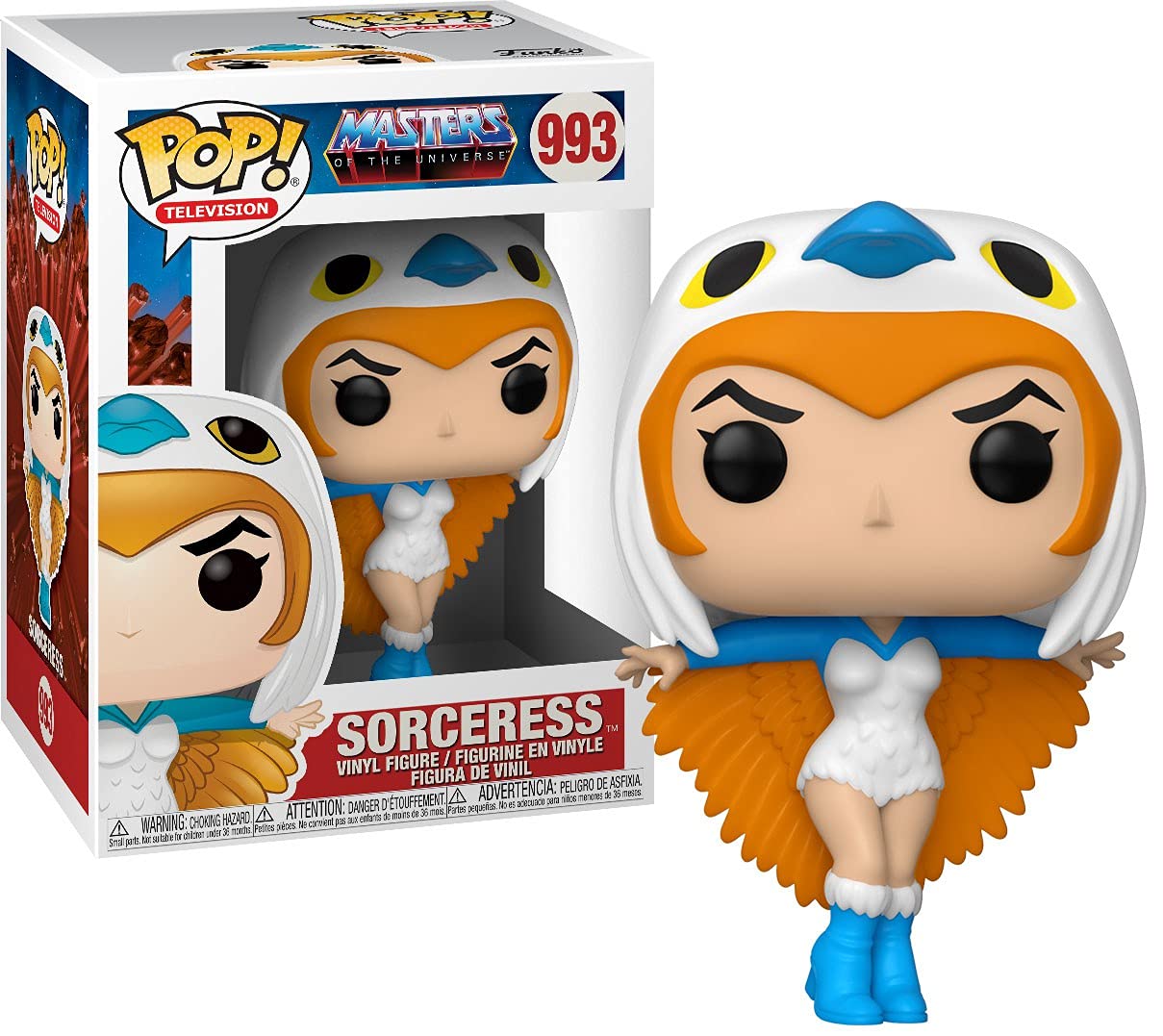 Funko Pop! Animation: Masters of The Universe - Sorceress, Multicolor