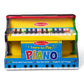 Melissa & Doug Learn-to-Play Piano with 25 Keys and Color-Coded Songbook Toy Piano Kids, Toddler Toys for Ages 3+