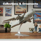 NUOTIE 1/200 C-17 Globemaster III Transport Model Diecast Military Aircraft with Display Stand Highly Detailed Pre-Built Metal Plane for WWII & Modern