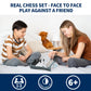 Talking Chess Master Electronic Chess Set - Electronic Chess Board with Voice Teaching System - Kids Learning Trainer - 32 Levels 2000 ELO Computer