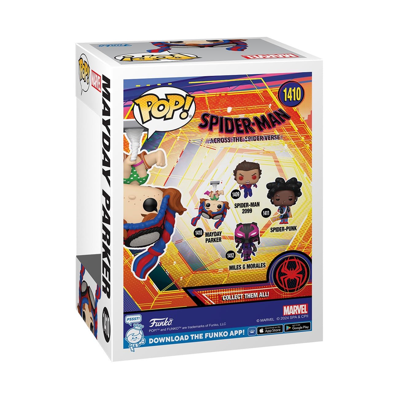 Funko POP! Marvel: Spider-Man Across The Spider-Verse - MayDay Parker - Collectable Vinyl Figure - Gift Idea - Official Merchandise - for Kids &