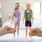 Barbie Fashion Pack with 1 Outfit & 1 Accessory Doll & 1 Each for Ken Doll, Gift for 3 to 8 Year Olds