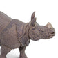 Safari Ltd. Indian Rhino Figurine - Realistic 5" Rhinoceros Figure - Educational Toy for Boys, Girls, and Kids Ages 3+
