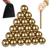 21Pcs Gold Mutual Attraction Sensory Fidget Toy, Educational Science Kit for Anxiety Relief, 20mm Desk Balls for Kids Adults, Stocking Stuffers Gift