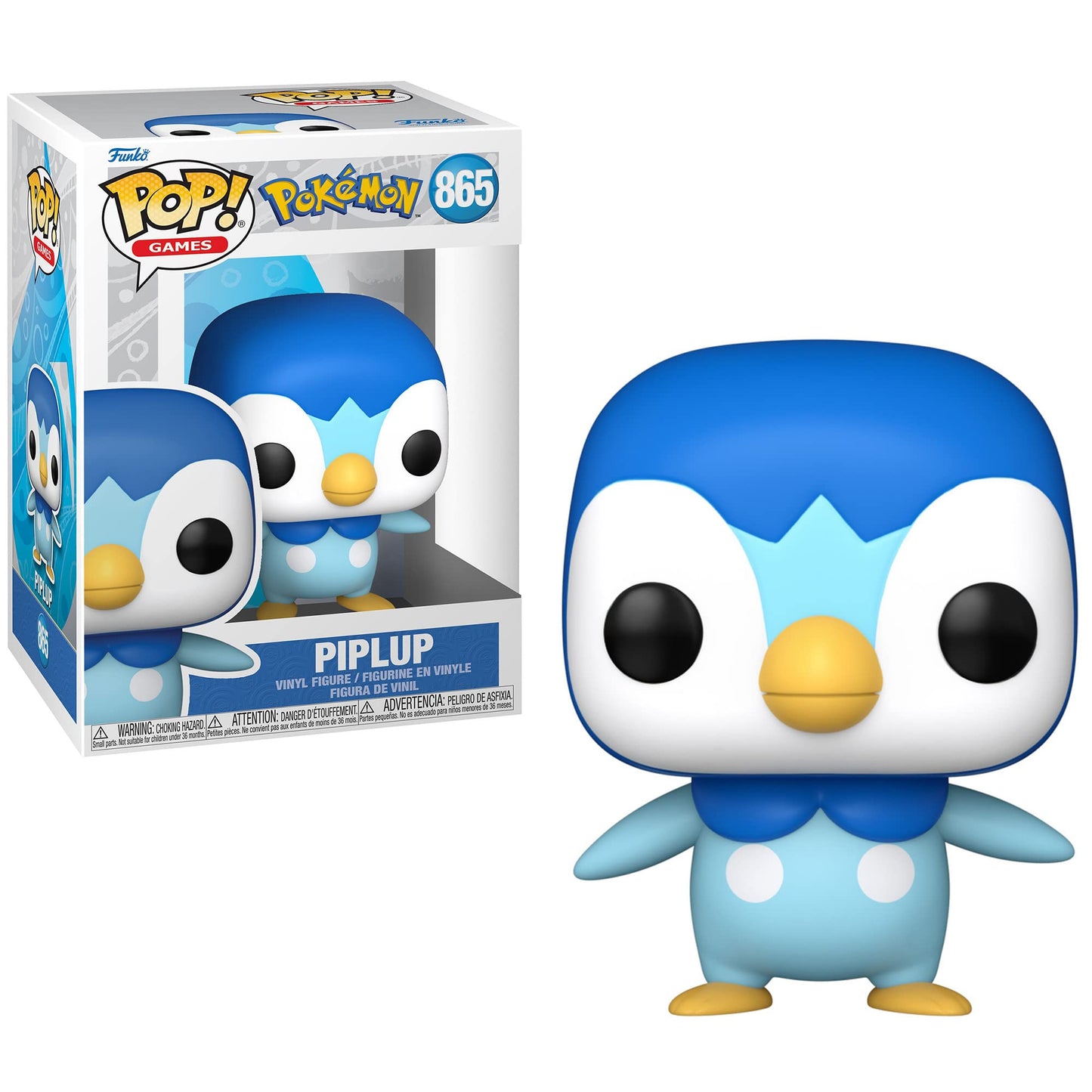 Funko Pop! Games: Pokemon Collectors Set - 3 Figure Set: Piplup, Lapras, Leafeon