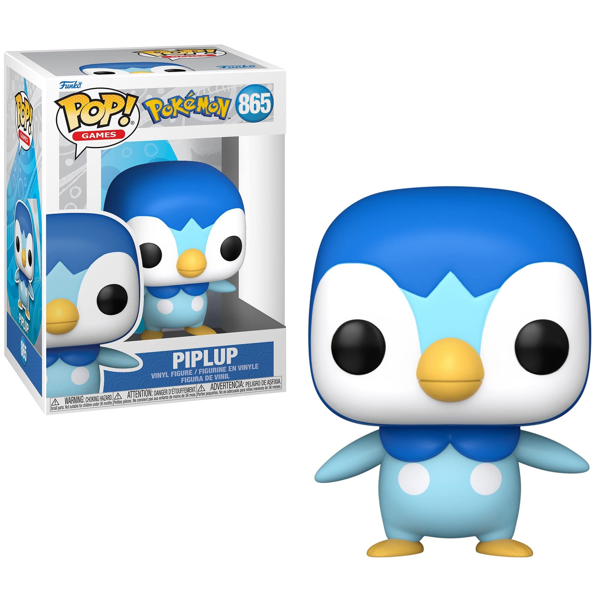 Funko Pop! Games: Pokemon Collectors Set - 3 Figure Set: Piplup, Lapras, Leafeon