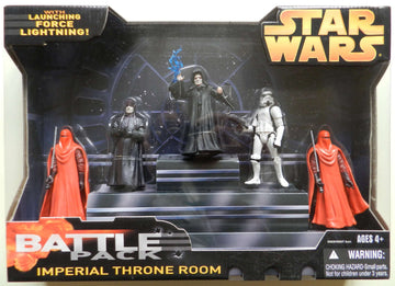 Prannoi Star Wars EIII Revenge of The Sith Exclusive Deluxe Battlepack Action Figure Set Imperial Throne Room