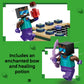 LEGO Minecraft Nether & End Portal Journey Building Toy for Boys & Girls - Video Game Playset & Toy Figures for Kids, Ages 7+ - W/Cool Hero Minifigure