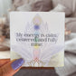 Getta Girl Aura Chakra Affirmations & Ritual Deck: 57 Daily Mindfulness & Meditation Activity Cards | Balance Mind, Body & Spirit | Wellness Self-Care
