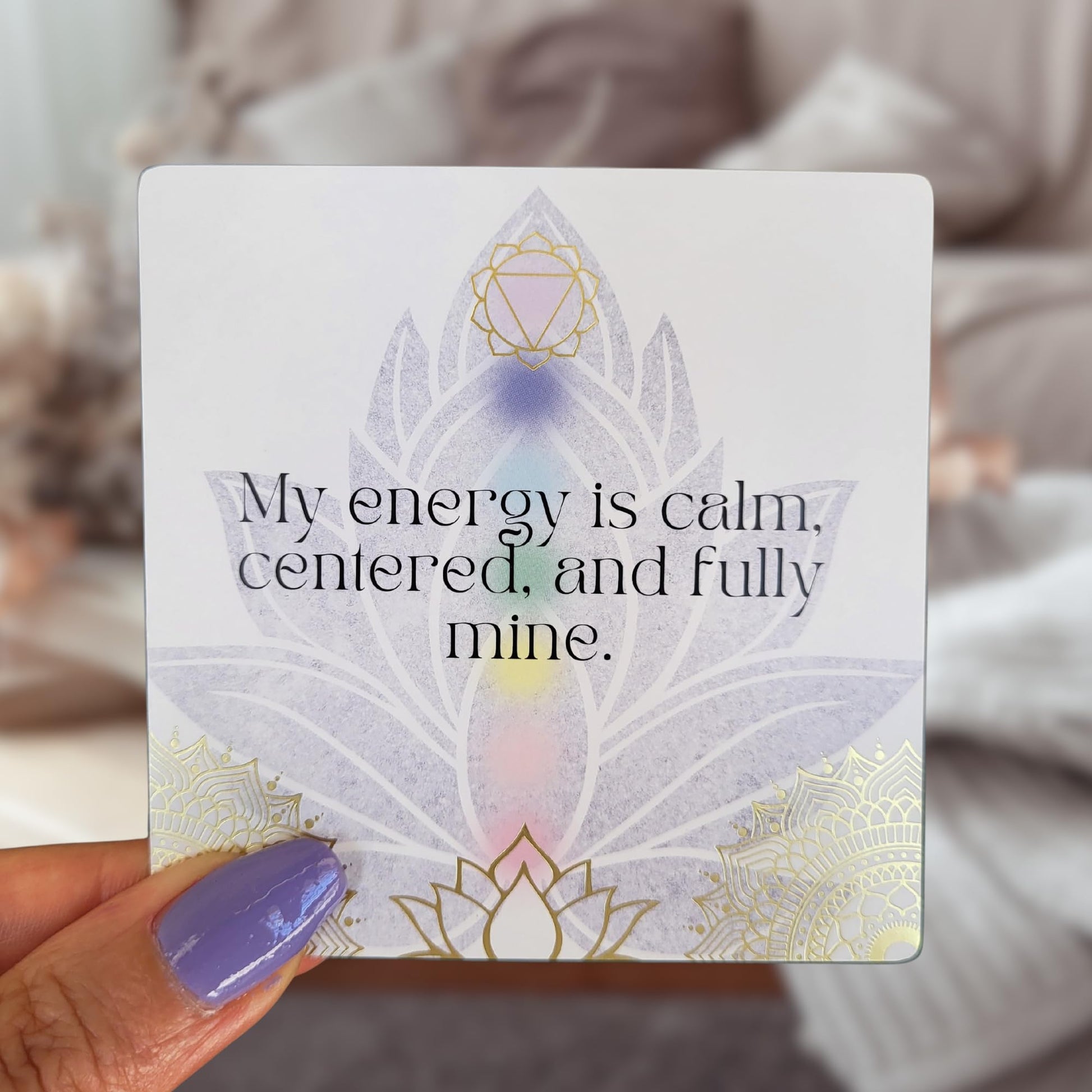 Getta Girl Aura Chakra Affirmations & Ritual Deck: 57 Daily Mindfulness & Meditation Activity Cards | Balance Mind, Body & Spirit | Wellness Self-Care