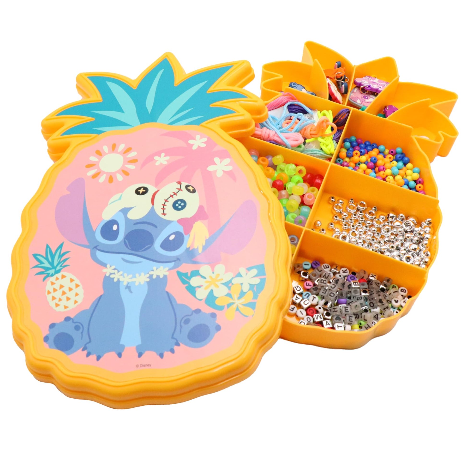 Tara Toys Disney Stitch Glow in The Dark Jewelry Activity Set