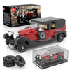 Mould King Vintage Car Building Kits, MOC Racing Car Toys Model, Vehicle Blocks Set Suitable for Boys to Build, House Decoration Gifts for Kids