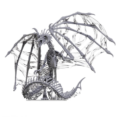 WizKids D&D Nolzur's Marvelous Miniatures: Black Dracolich Boxed Miniature