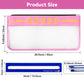2 IN 1 Empty Mahjong Tiles Bag/Racks & Pushers Bags, 21x9 Inches, Pink