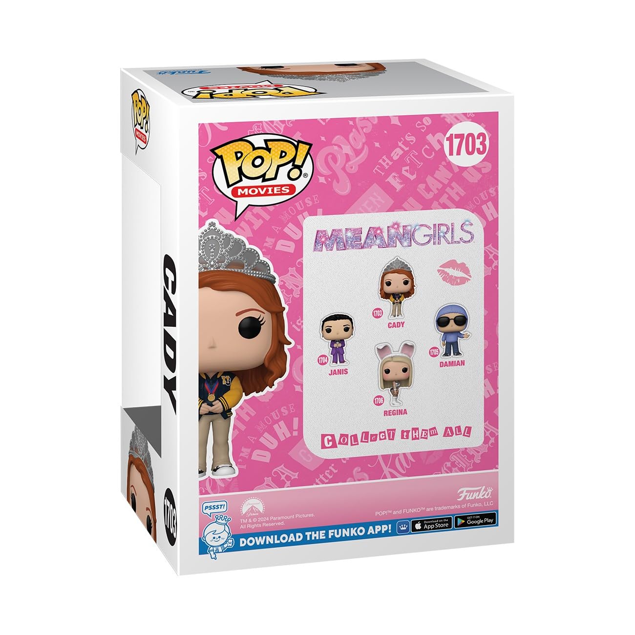 Funko POP Movies: Mean Girls - Cady - Collectable Vinyl Figure - Gift Idea - Official Merchandise - for Kids & Adults - Movies Fans - Model Figure for