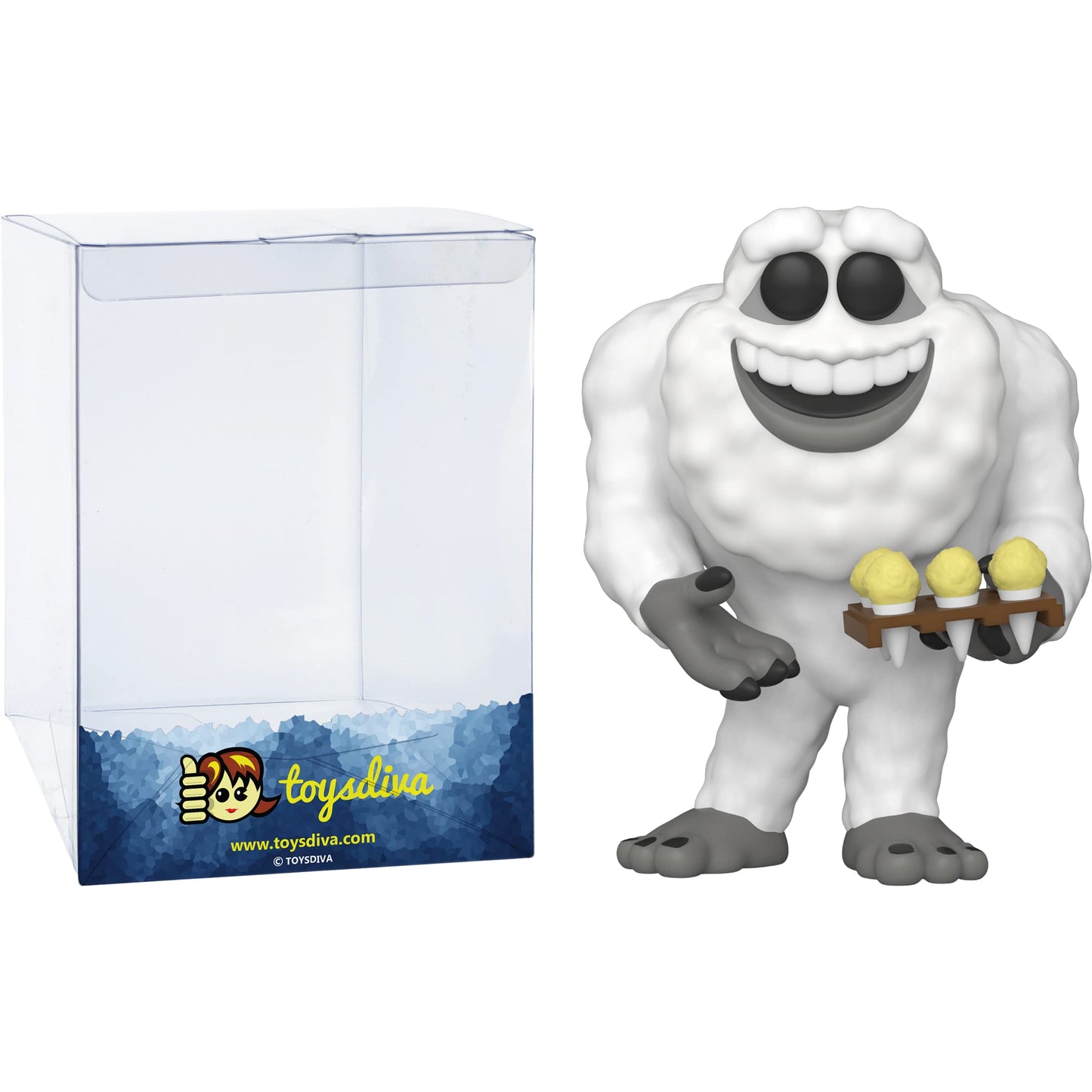 Funko Yeti: P o p ! Vinyl Figurine Bundle with 1 Compatible 'ToysDiva' Graphic Protector (1157-57745 - B)