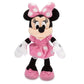 Disney Store Official Mini Bean Bag Plushies - Minnie Mouse - Pink Dress - Cute Stuffed Animal with Detailed Sculpting, Embroidered Features, & Bean