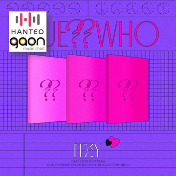 ITZY Itzy - Guess Who [Day+Night+Day&Night Full Set ver.] [Pre Order] 3CD+3Photobook+3Folded Poer+Others with Tracking, Extra Derative ickers
