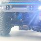 TEIRAY Trx4m Upgrades Brass Knuckle Steering Blocks and Caster Blocks C-Hubs, Steering Links,Front Rear Axle Diff Covers for Traxxas TRX4M 1/18