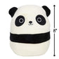 Squishmallows Official Kellytoy Plush 8" Stanley the Panda - Ultrasoft Stuffed Animal Plush Toy
