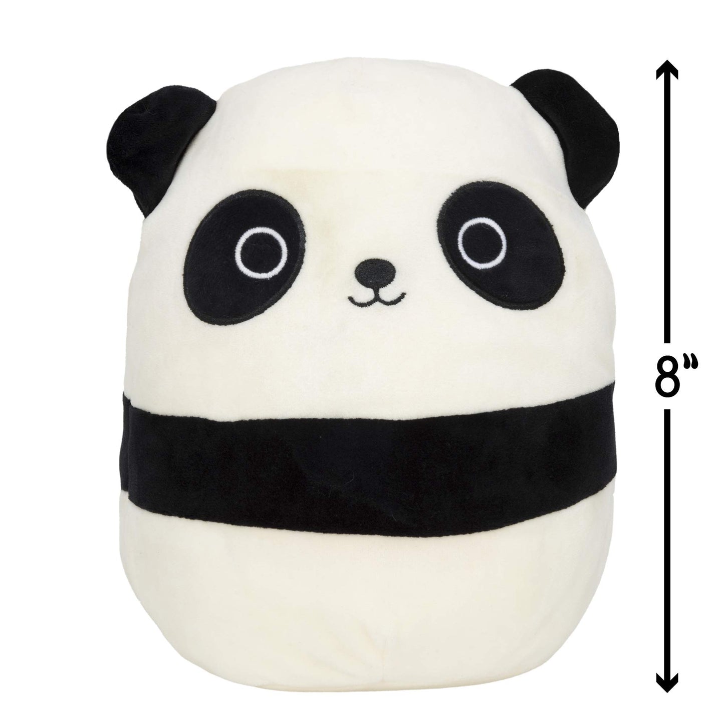 Squishmallows Official Kellytoy Plush 8" Stanley the Panda - Ultrasoft Stuffed Animal Plush Toy