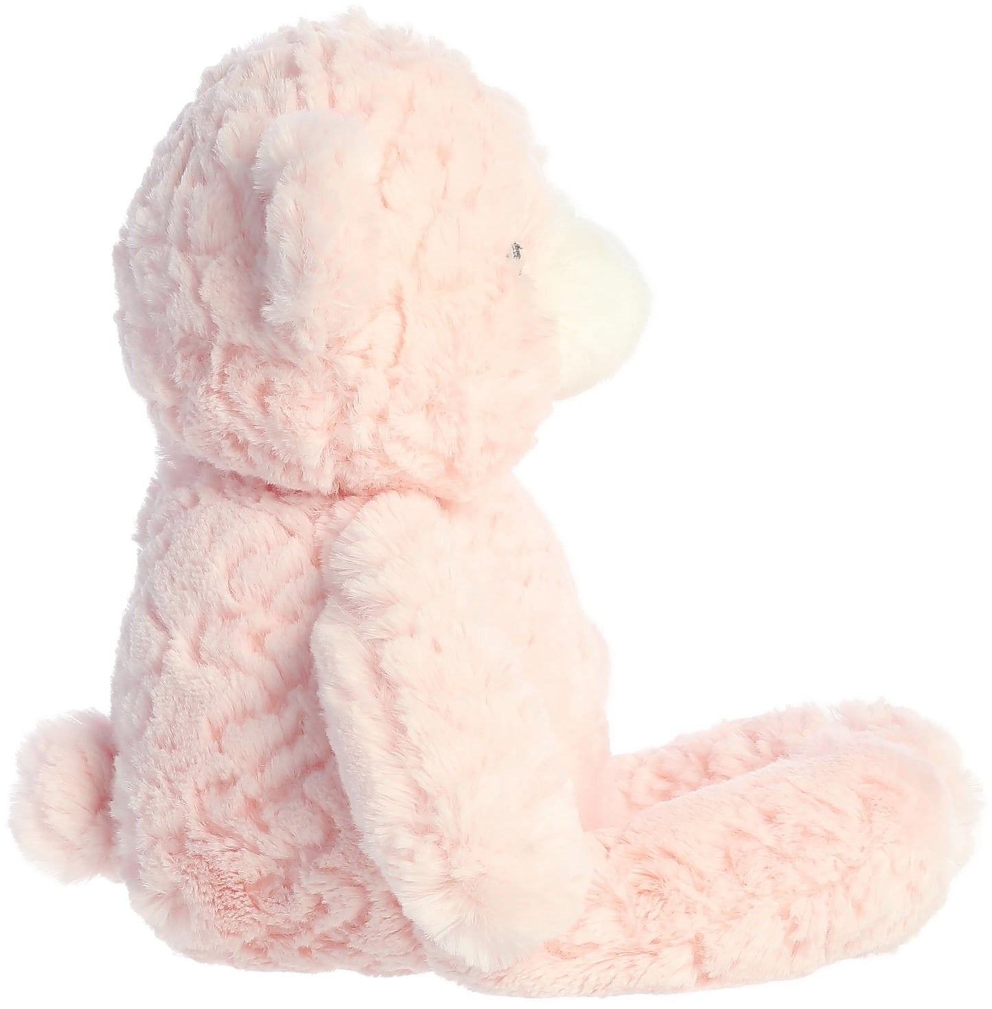 Aurora® Snuggly Huggy Bear™ Baby Stuffed Animal - Comforting Companion - Imaginative Play - Pink 9 Inches
