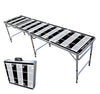 8-Foot Professional Beer Pong Table - Las Vegas Football Field