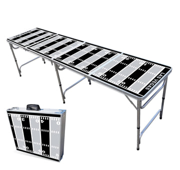 8-Foot Professional Beer Pong Table - Las Vegas Football Field