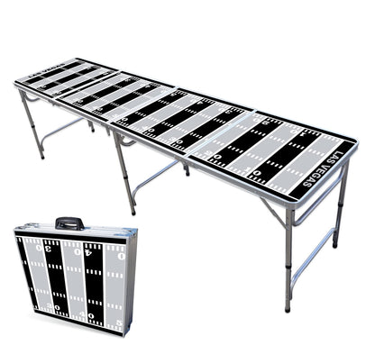 8-Foot Professional Beer Pong Table - Las Vegas Football Field